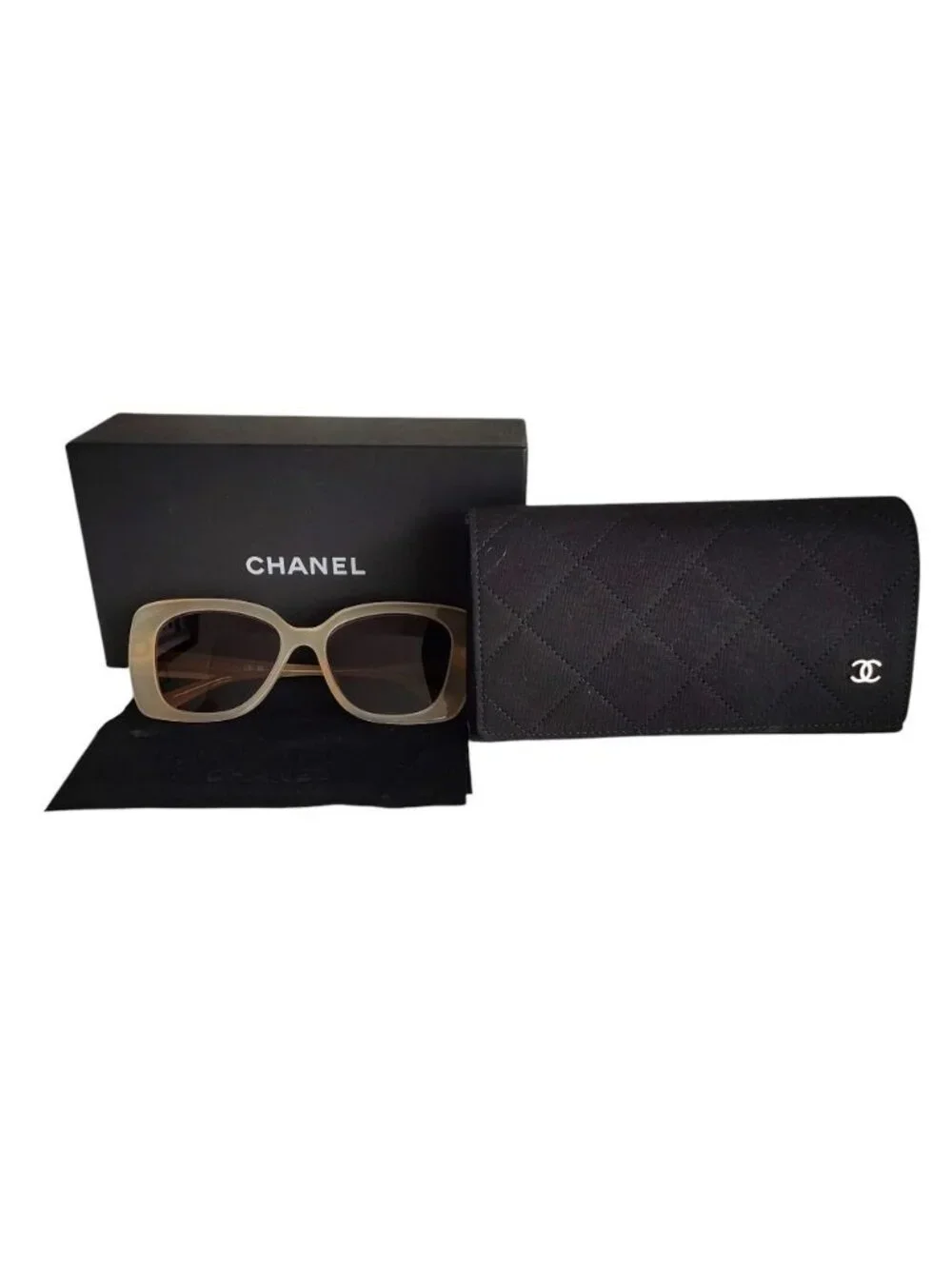 Chanel Logo CC Rectangle Butterfly Eyewear